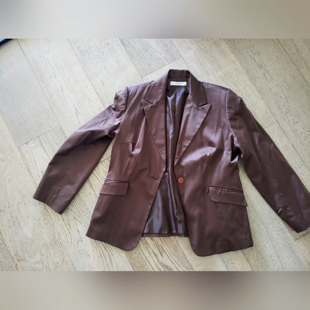 Yumi mazao vintage brown blazer